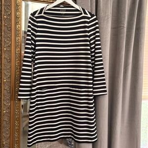 Kate Spade Broome Street Ponte Knit Striped Shift Dress | Medium